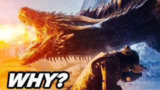 This is why Drogon didn't kill Jon and why he melted the iron throne