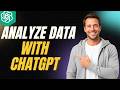 How To Analyze Data In ChatGPT [2026 Full Guide]