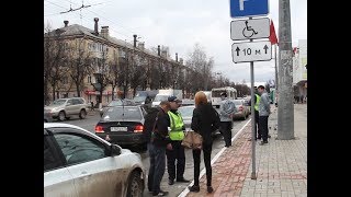 Общественники Марий Эл провели рейд по стоянкам для водителей-инвалидов