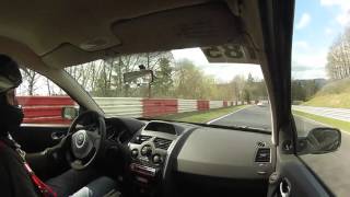 Megane RS R26R @ Nürburgring Nordschleife - 8'11 BTG - 07.04.2016 - DSK