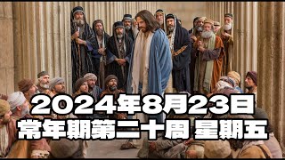 2024年8月23日，常年期第二十周，星期五  | Friday of week 20 in Ordinary Time