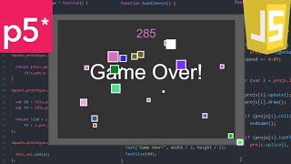 A Game A Day 18 - JavaScript Dodge!