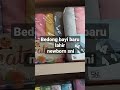 Bedong bayi baru lahir Newborn set polos murah sni