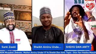 MUQABALAR SHEHU DAN ANTY A tashar sarki zaki