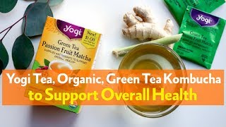 Yogi Tea, Organic, Green Tea Kombucha