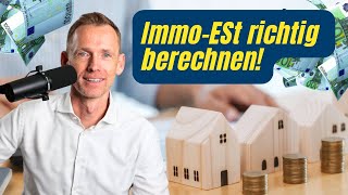 Immo-ESt: so zahlst Du möglichst wenig