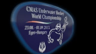 30th Aug - Day 8 Court 2 - 18th CMAS UWH World Championships 2013 - Eger