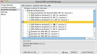 Android Application Development Tutorial 3 Installing Android SDK and Set up Emulator YouTube