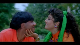 Mere Dil Ne Chupke Se - Gair (1999) Ajay Devgan | Raveena Tandon | Full Video Song *HD*