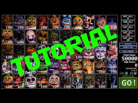 Fnaf Ucn 50 1000 Tutorial How To Install Youtube