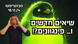 מבזקריפטו - 18.12.24: שיאים חדשים 📈 ריפל ממשיך לככב ⭐ והשקה מפתיעה שעשתה הרבה רעש🐧