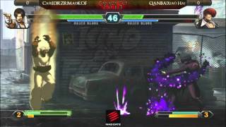 CC2013 KOFXIII Top 4 LF - CafeID|RZR|MadKOF (DUO-SHE-KIM) vs QANBA|Xiao Hai (KIN-MRK-XIOR)