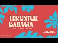 Dialog Dini Hari - Teruntuk Bahagia (Official Lyric Video)