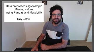 Data preprocessing example: dealing with missing values
