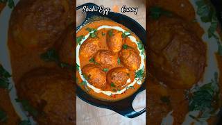 Shahi Egg Curry | 10 Minutes Easy Recipe | #eggcurry #shorts #trending