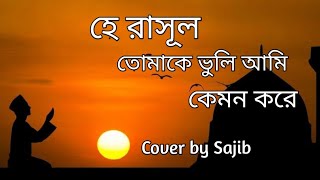 হাজারো ব্যাথা বেদনার পরে ফিরে আসোনি তুমি আপন ঘরে;-He Rasul Tomak vuli ami kmn kore- Cover by Sajib