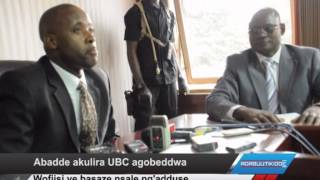 Abadde akulira UBC agobeddwa