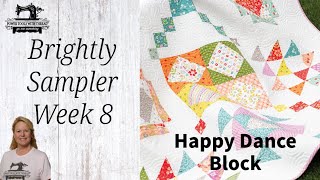 Brightly Sampler, Week 8, Happy Dance Block, 2/3/2025