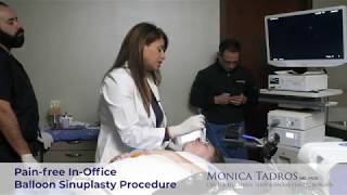 Balloon Sinuplasty Procedure with Dr. Tadros (Part 1)