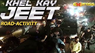 Pakistan's Biggest Game Show - Khel Kay Jeet - Road Activity | I92Y | Express TV