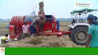 ଟ୍ରାକ୍ଟର ଚାଳିତ ଧାନ ଅମଳ ଯନ୍ତ୍ର | Tractor Operated Axial Flow Thresher