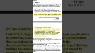 New ICD-10 Code E11.A — Type 2 Diabetes in Remission (Effective Oct. 1, 2025) #icd10
