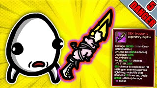 I FOUND MY LEGENDARY WEAPON with insane Lucky | Brotato Abyssal Terrors