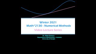 Lecture 25 - Euler's Method
