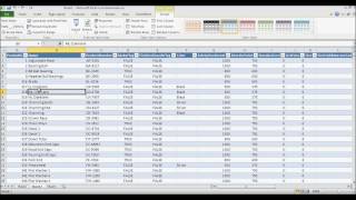 Connecting SQL Tables and data in Excel spreadsheets