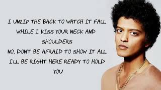 Bruno mars-Versace on the floor lyrics.
