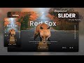 Responsive Full-Screen Image Slider | Next/Prev, Auto-play & Button Navigation - HTML CSS Javascript