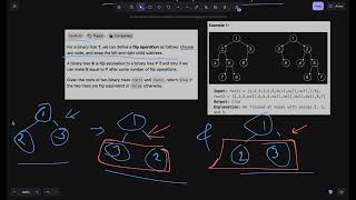 Leetcode 951. Flip Equivalent Binary Trees