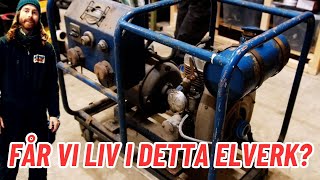 Elverk generator (Fichtel & Sachs) - kan vi få liv i det? (ladugårdsfynd)