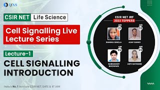 Cell signaling introduction | Target CSIR NET Life Science | Cell Signaling | IFAS