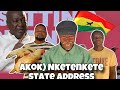 Akok) Nketenkete and mmoadoma State Address by Hon. GH Poki 😜