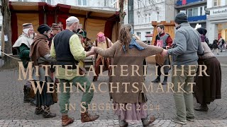 Zeitreise ins Mittelalter: Der Mittelalterliche-Weihnachtsmarkt in Siegburg!