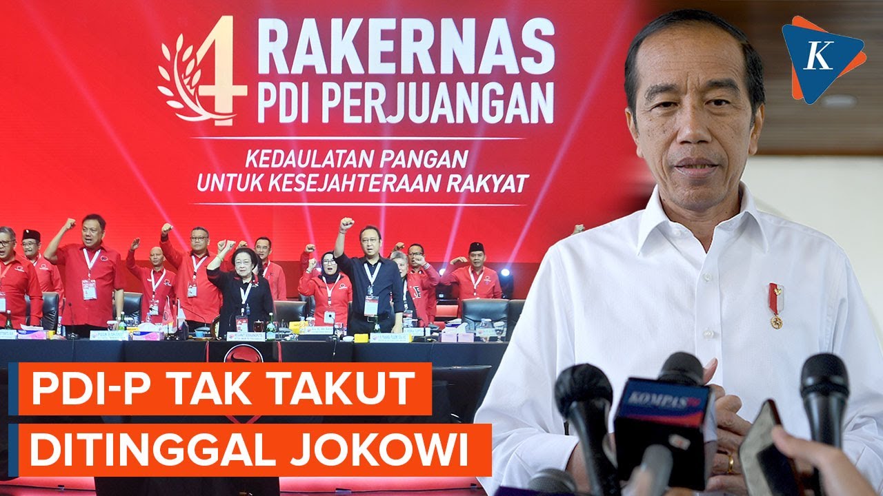 Tak Takut Ditinggal Jokowi, PDI-P: Kemenangan Tidak Bergantung Satu ...