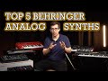 TOP 5 Behringer Analog Synthesizers! | Modern (~$2k) vs Vintage Analog (~$20k)