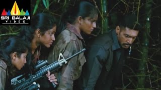 Ranadheera Movie Landmine Scene | Jayam Ravi, Saranya Nag | Sri Balaji Video
