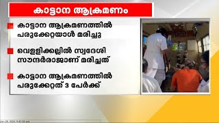 ഇടുക്കിയില്‍ കാട്ടാനയുടെ ആക്രമണത്തില്‍ പരുക്കേറ്റയാള്‍ മരിച്ചു