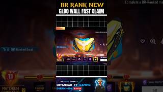 Br Rank Gloo Wall Claim | How To Complete Br Rank Gloo Wall Mission #shoes #freefire #gaming #viral