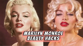 Marilyn Monroe Beauty hacks