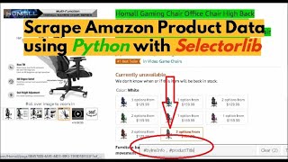 Scrape Amazon Product Data using Python with Selectorlib | Free Script Python
