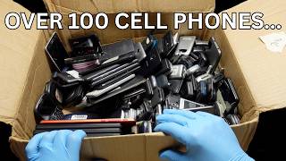 a YouTuber sent me 40 Pounds of Cell Phones: Lets Explore!