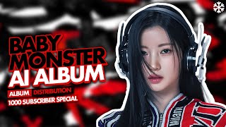 Giving BABYMONSTER an album using AI [1K SUB SPECIAL]