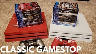 Trading In My ENTIRE PS4 Collection to GAMESTOP in 2018... How Much Will They Pay Me??