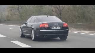 AUDI A8 DU TRANSPORTEUR SUR UNE AUTOROUTE LYONNAISE ⚠️🥵