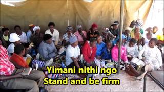 Yimani Isibindi   Stand and have courage