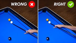 Different Strokes to Control The Cue Ball