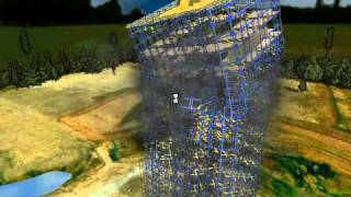WTC collapsing test 2
